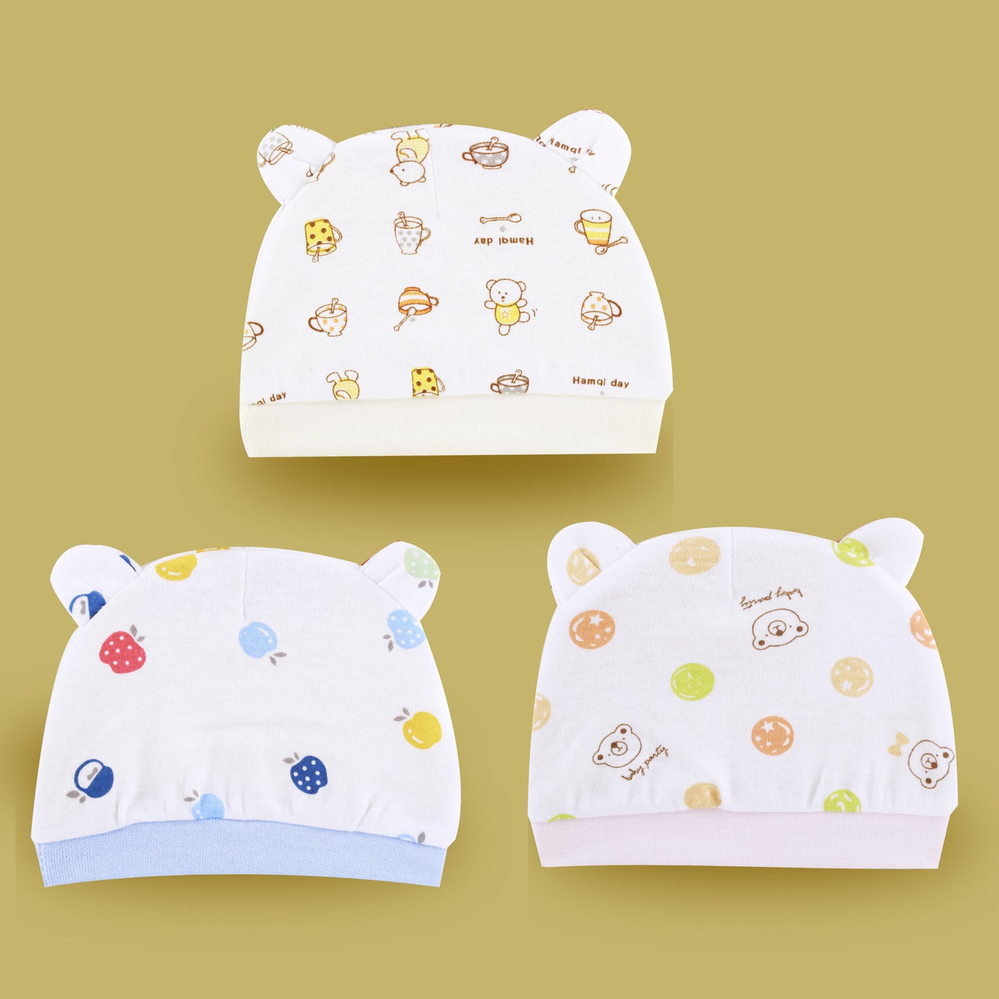Wholesale Baby Cotton Hats - Chinese Style Infant Apparel