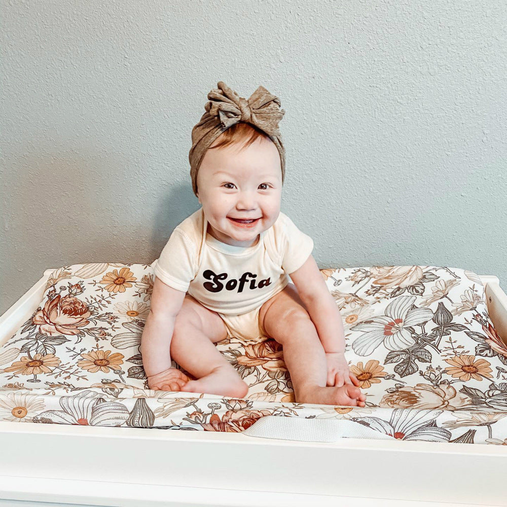 Removable Baby Care Desk Changing Cover for Diaper Table