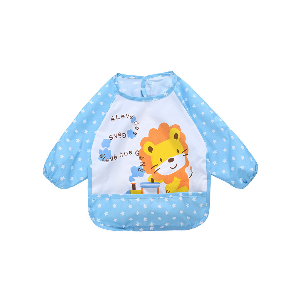 Classic Long Sleeve Lace-Up Smock for Infants and Kids