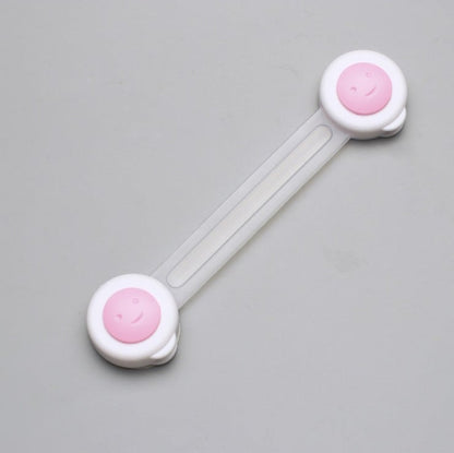 Multifunctional Child Safety Drawer Lock and Anti-Pinch