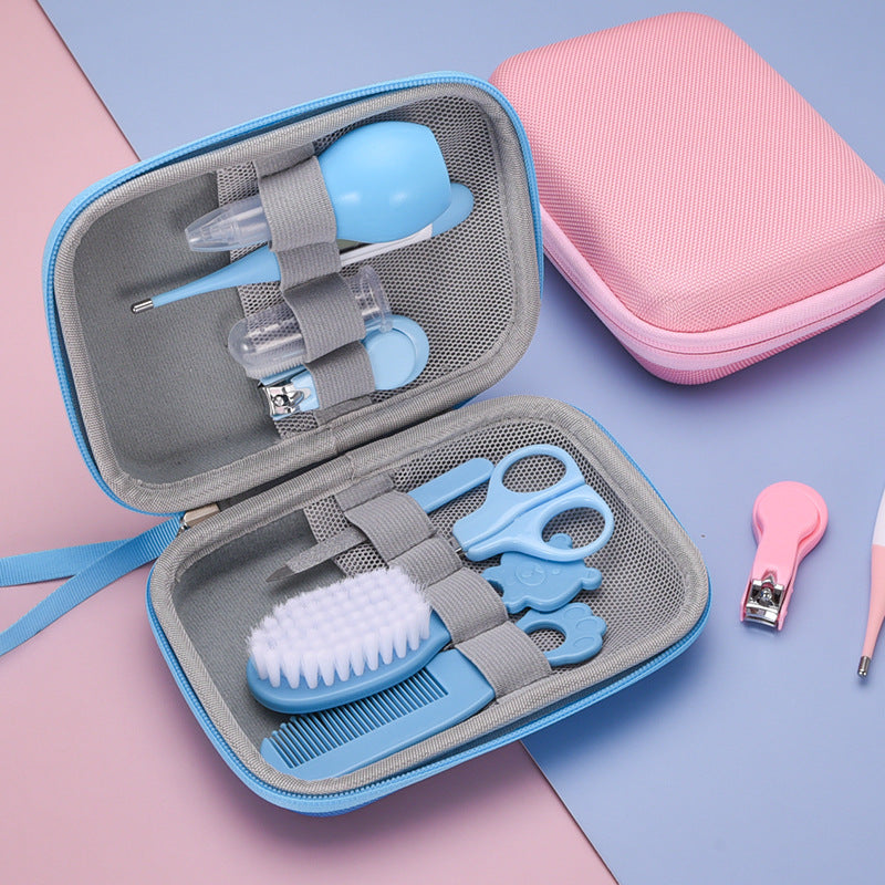Nursing Set of Eight: Baby Thermometer & Nail Tools