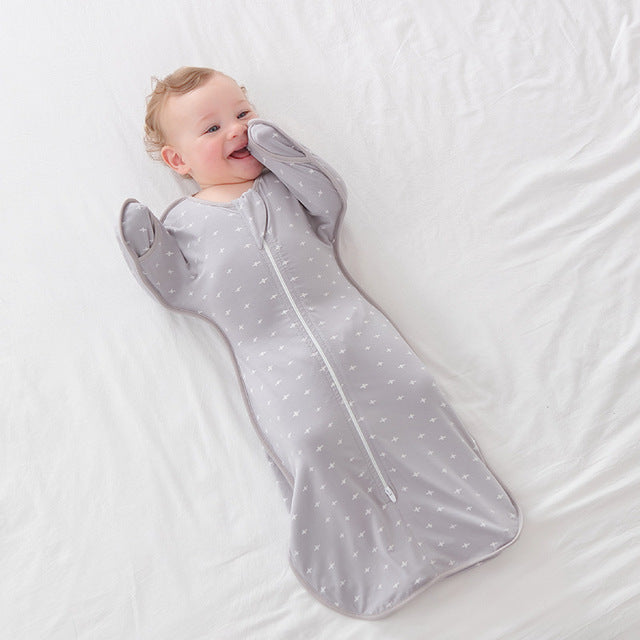 Baby Shockproof Sleeping Bag for Spring & Summer Use