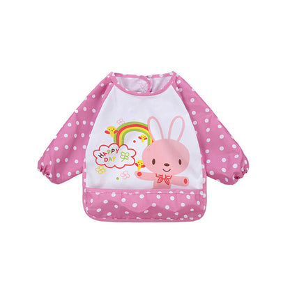 Classic Long Sleeve Lace-Up Smock for Infants and Kids