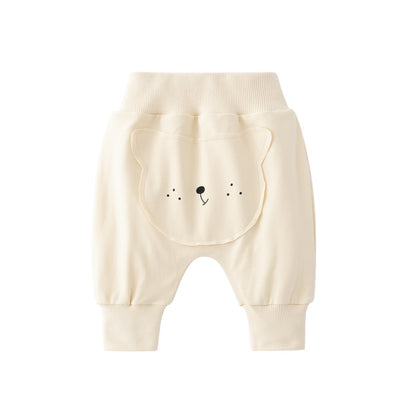 Yellow Tiger Baby Harem Pants for 0-2 Years Old