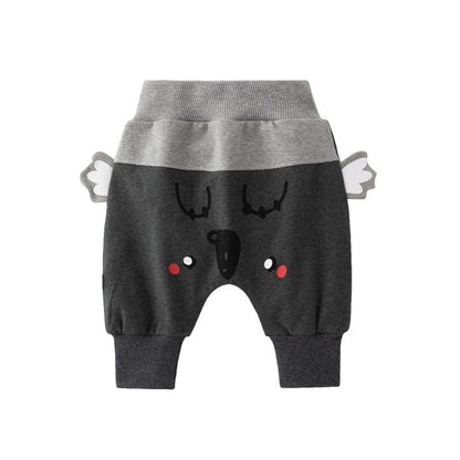 Yellow Tiger Baby Harem Pants for 0-2 Years Old