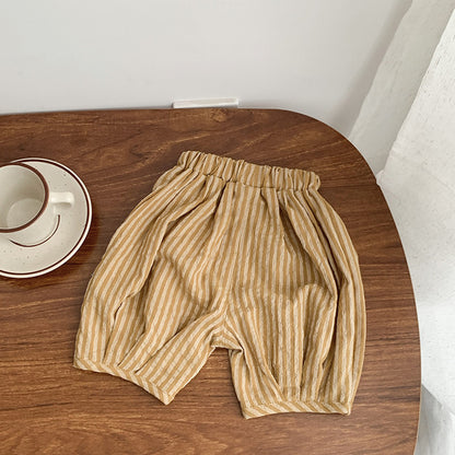 Soft Cotton Striped Bloomers for Newborns and Toddlers