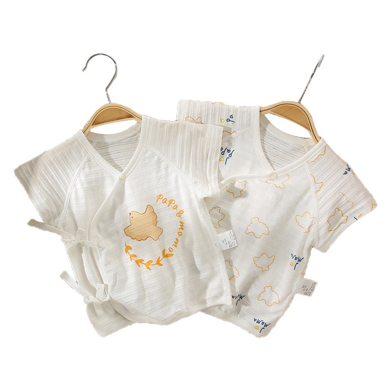 Ultra-thin Cotton Summer Pajamas for Newborns (0-1Y)
