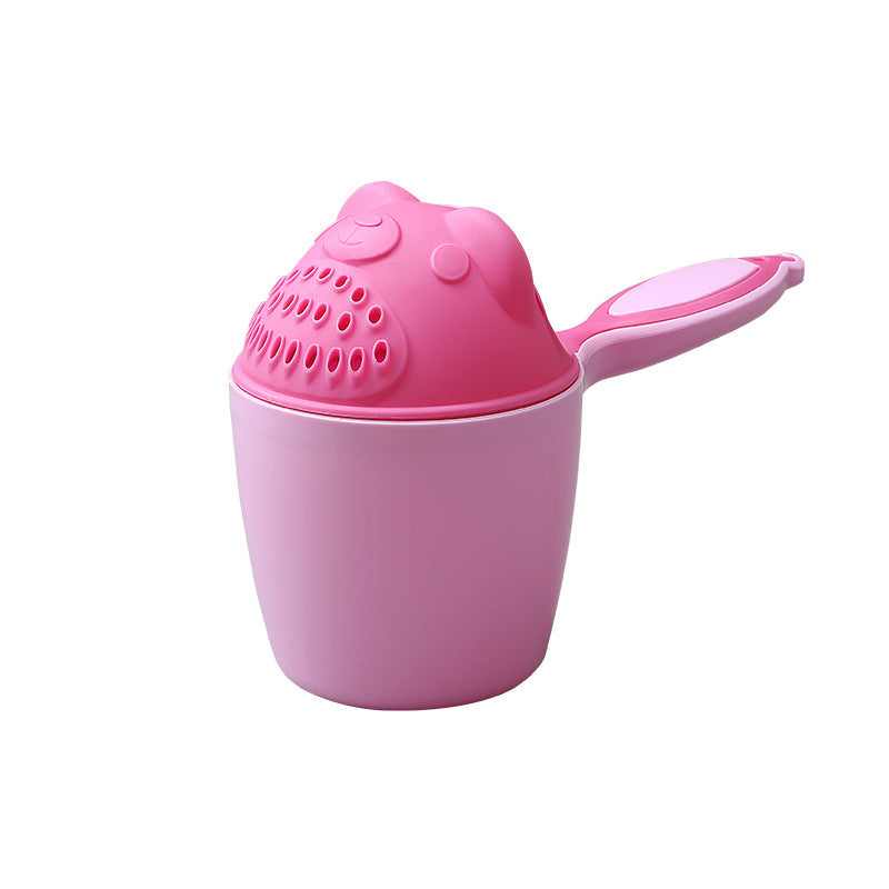 Cute Bear Toddler Shampoo Cap and Bath Tools Set