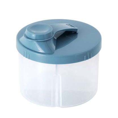 Portable Baby Formula Storage Box with Three Compartments