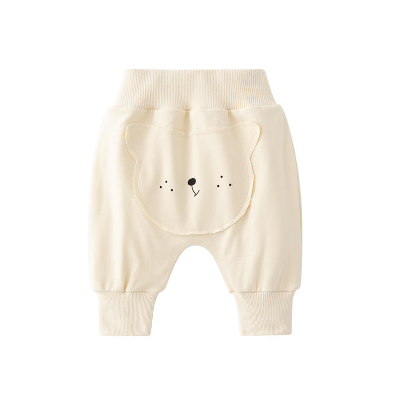 Yellow Tiger Baby Harem Pants for 0-2 Years Old