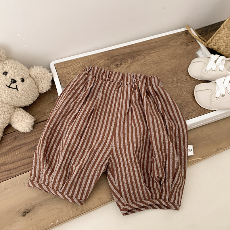 Soft Cotton Striped Bloomers for Newborns and Toddlers