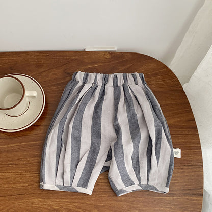 Soft Cotton Striped Bloomers for Newborns and Toddlers
