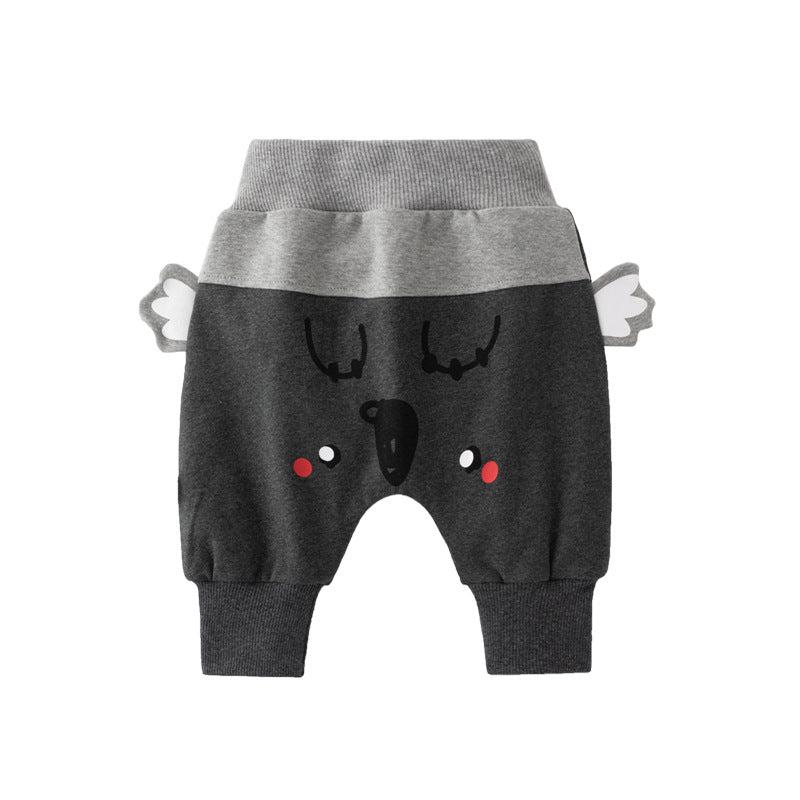 Yellow Tiger Baby Harem Pants for 0-2 Years Old