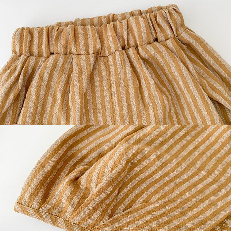 Soft Cotton Striped Bloomers for Newborns and Toddlers