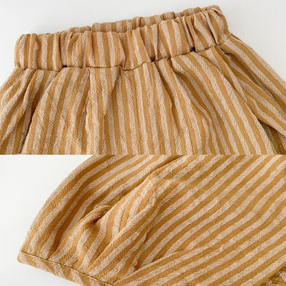 Soft Cotton Striped Bloomers for Newborns and Toddlers