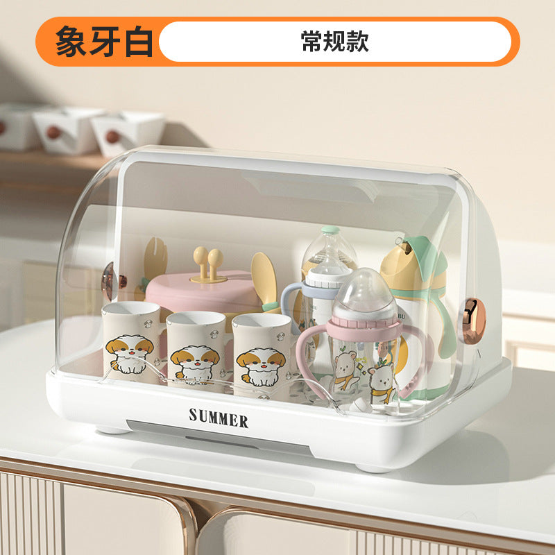 UV Sterilizer Cabinet for Baby Bottles with Dust Cover