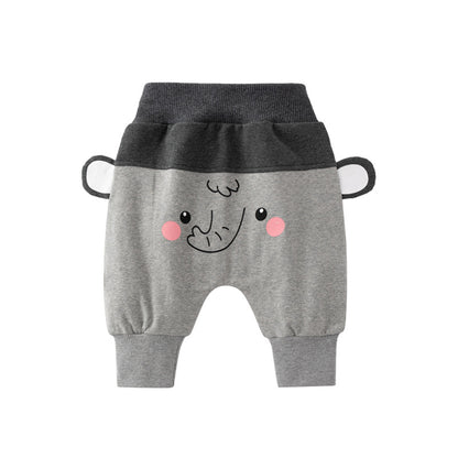 Yellow Tiger Baby Harem Pants for 0-2 Years Old