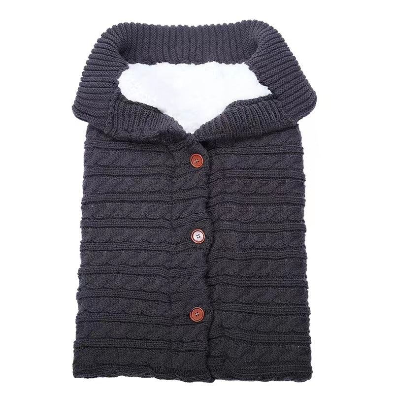Autumn Winter Baby Stroller Sleeping Bag with Buttons
